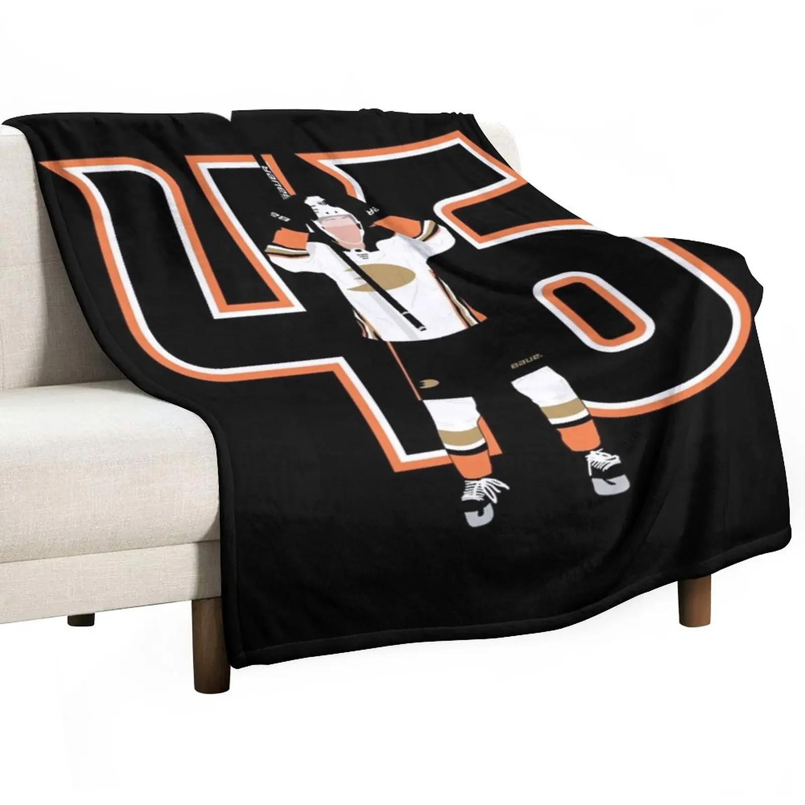 

Trevor Zegras Alley-Oop Reaction Classic T-Shirt.png Throw Blanket Retro Blankets Heavy Blanket