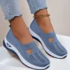 Summer Breathable Non-slip Soft Sole Elderly Shoe Women's Casual Shoes Middle-aged and Elderly Walking Flat Shoes Fo Women 1