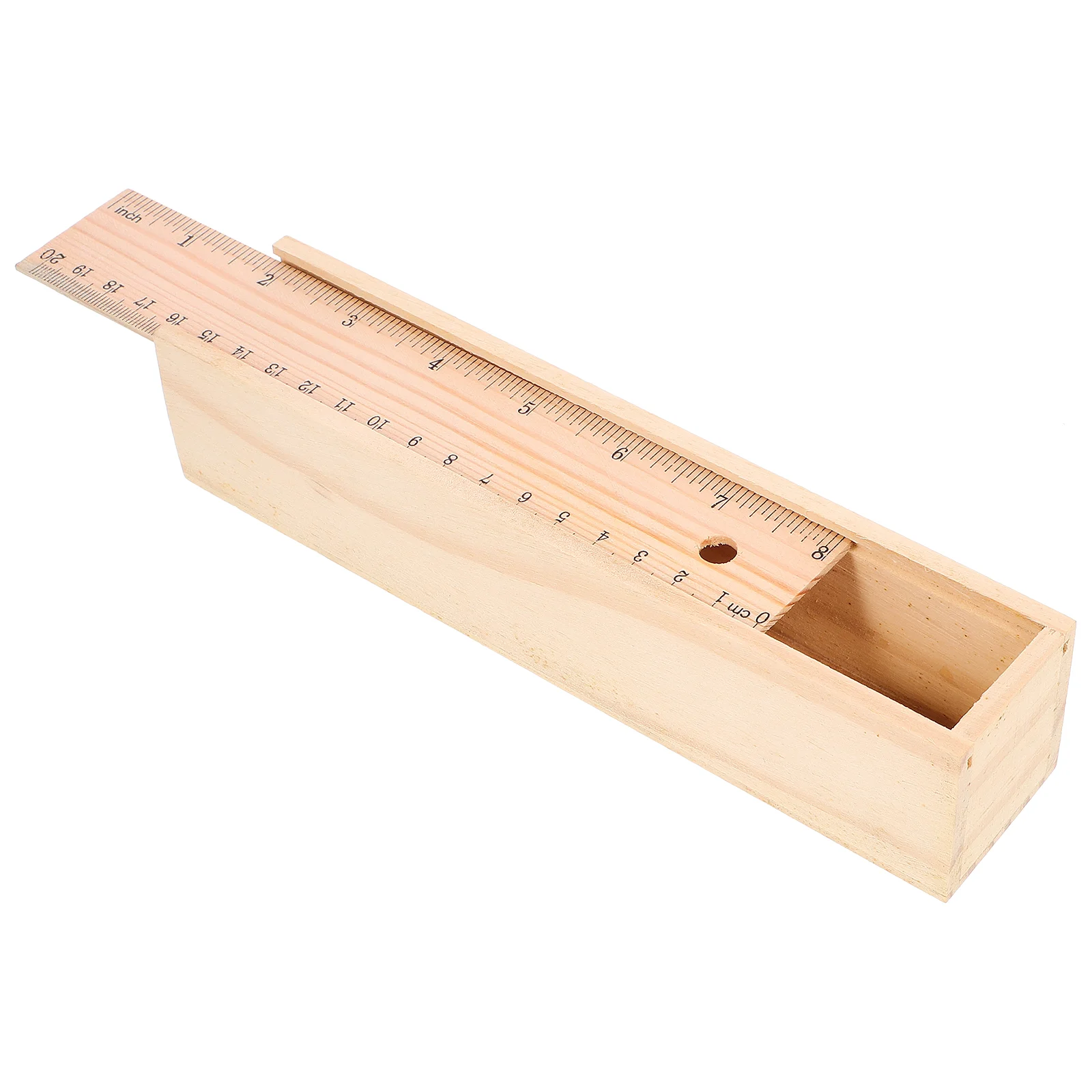 

Wooden Case Drawer Type Pen Box Pen Storage Container For School Pen Case