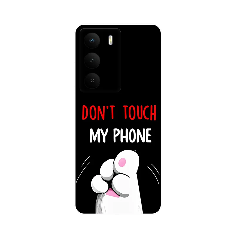 Cute Cat Soft TPU Protective Phone Case - Silicone Bumper Cover