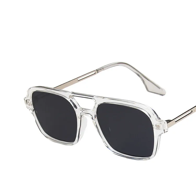 Lentes De Sol Rectangulares Retro Aesthetic De Diseñador 1pz | Meses