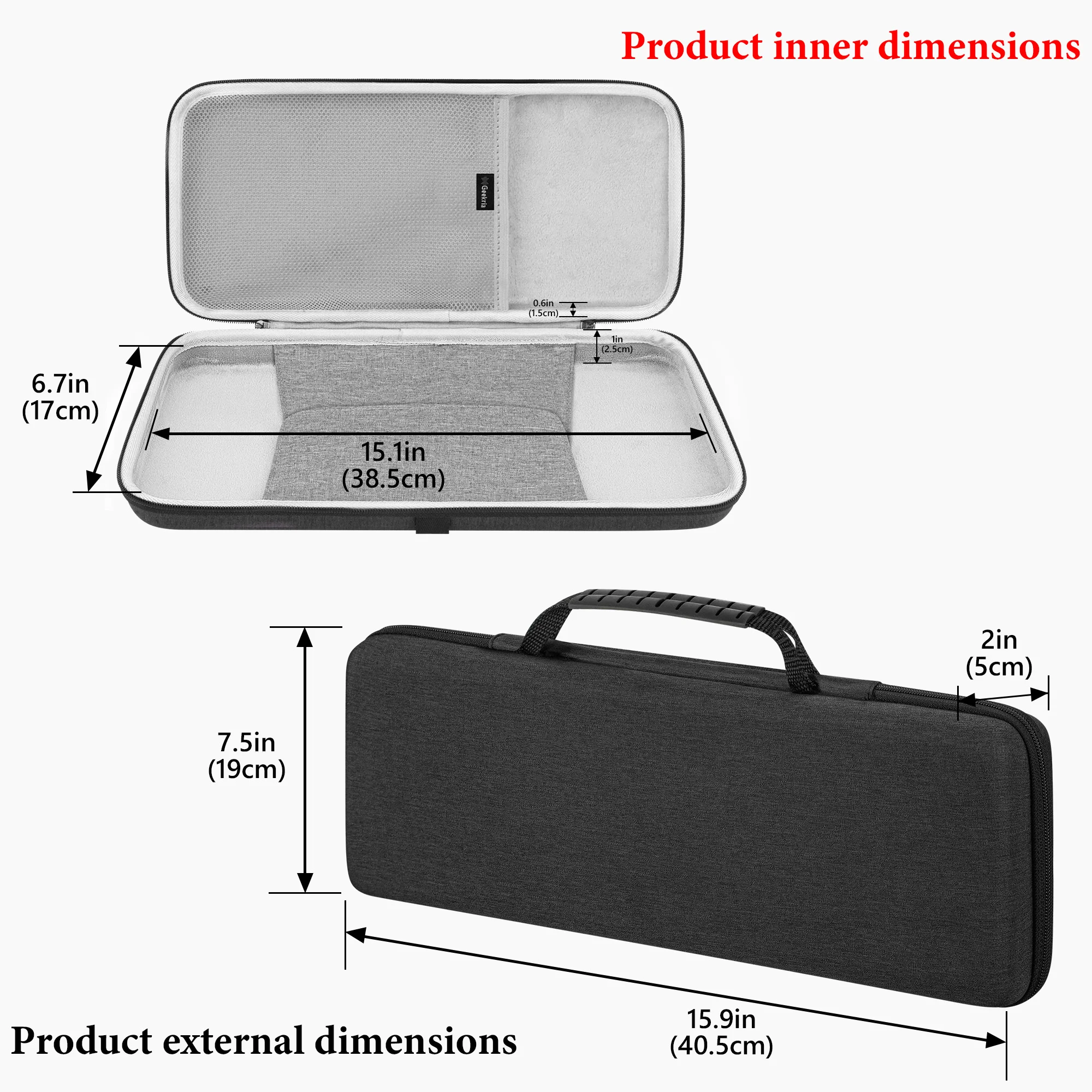 Low Profile TKL Keyboard Case, Compatible with Razer BlackWidow V4 Low Profile TKL, Redragon K621