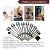 8 Pieces Chakra Tuning Fork Set Silver Chakra Tuning Fork For Healing, For Meditation 6