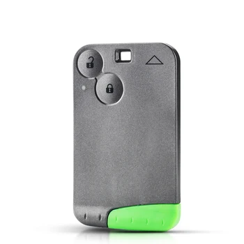 10 pezzi Chiave telecomando per Renault Laguna Espace 2002-2006 Smart Card Key - KEYYOU 10 pezzi per Renault Laguna Espace 2002 2006 Smart Card Key 2 pulsanti nuovo