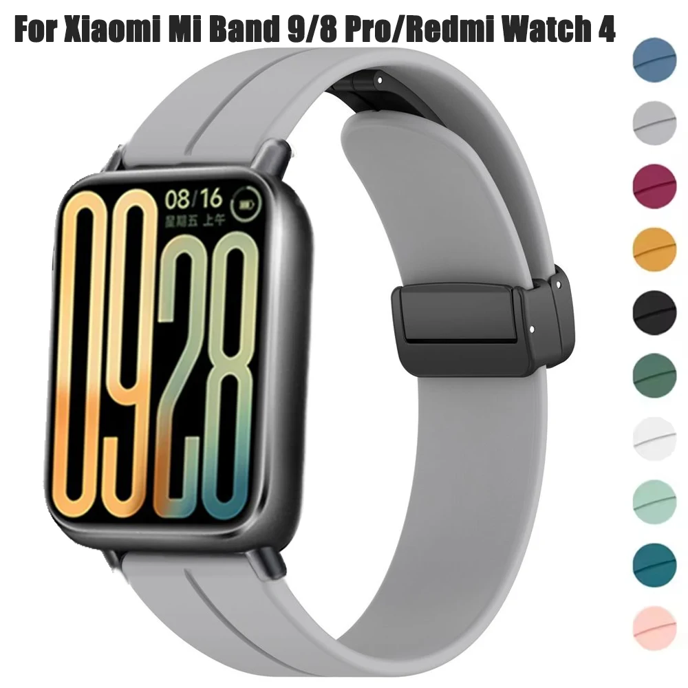 Magnetic Silicone Replacement Wrist Strap Bracelet