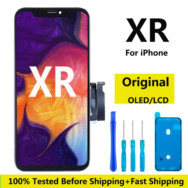 Original Pantalla for iphone XR LCD Display Touch Screen Digitizer Assembly  for iPhone XR LCD Replacement - AliExpress