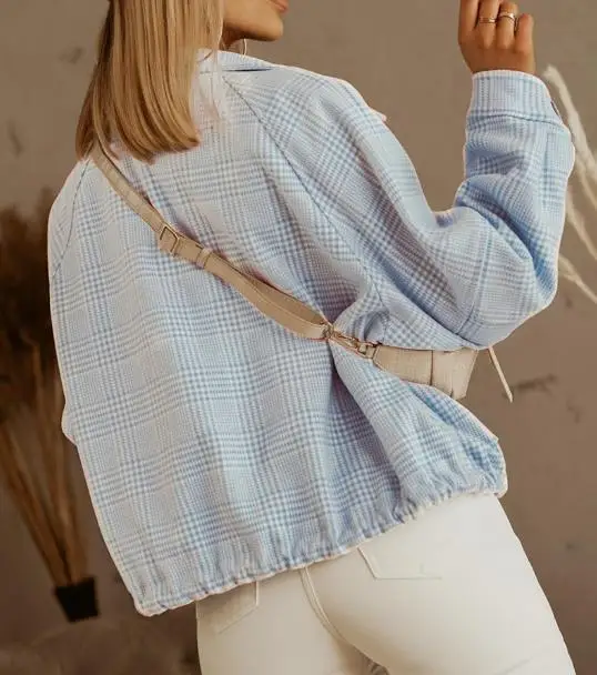 Рисунок 2 - Клетчатая Дизайнерская куртка на