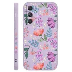 Floral Fantasy Protective Phone Case for Samsung A07 (Light Purple)