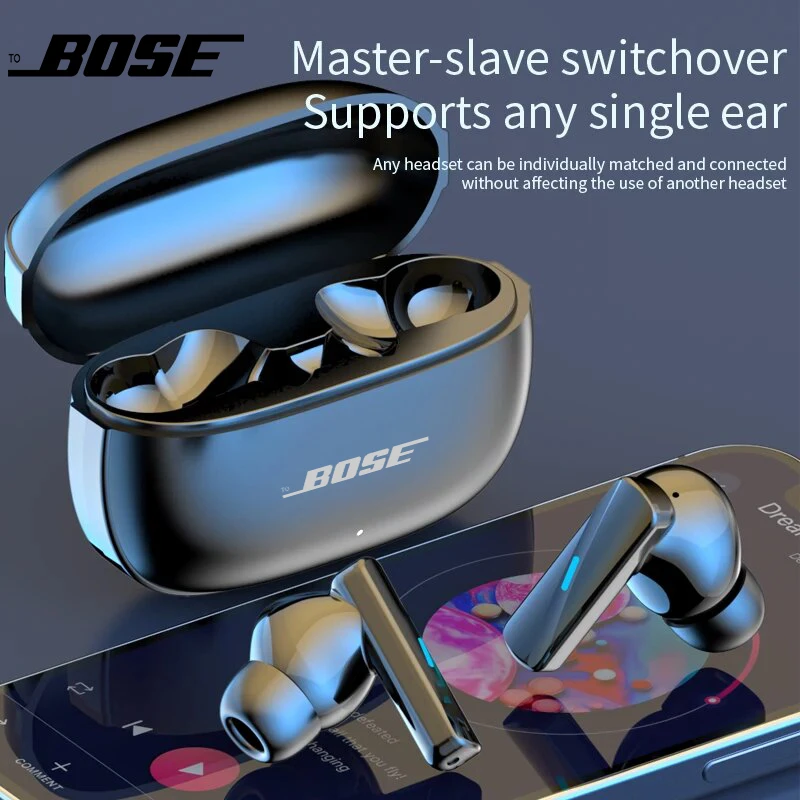 

Original toBOSE Mate 50 Wireless Bluetooth Headset Touch Control Mic Earbuds Headphones Noise Cancelling Bluetooth Earphones
