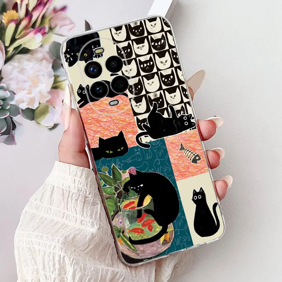 Floral Butterfly Soft Silicone Phone Case - Clear Protective Cover