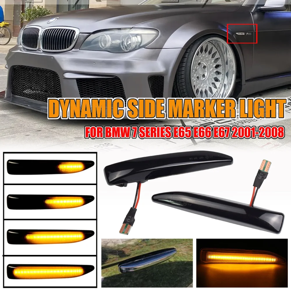Для BMW серий 7 (E65/E66/E67/E68) 2001-2008 63137164757 габаритные огни для боковых габаритных огней