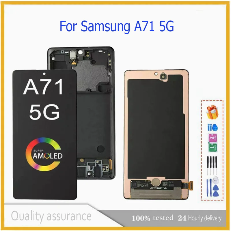 LCD display screen assembly for 6.7 Samsung A71 5G / A716