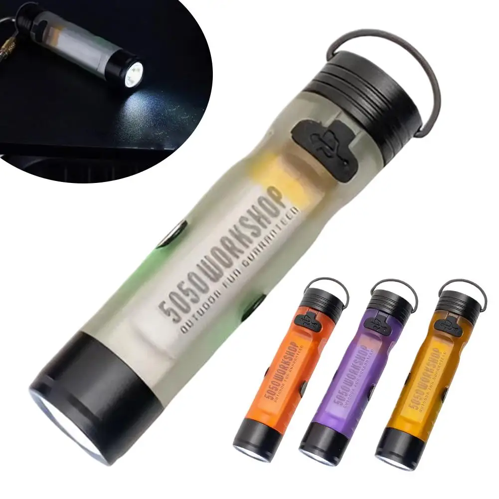 Gopeak Taschen-Mini-Taschenlampe Outdoor Schlüsselanhänger Umgebungslicht LED Lange Akkulaufzeit Katastrophenhilfe Notfall 5050 Kleine Leuchte – Detail 6