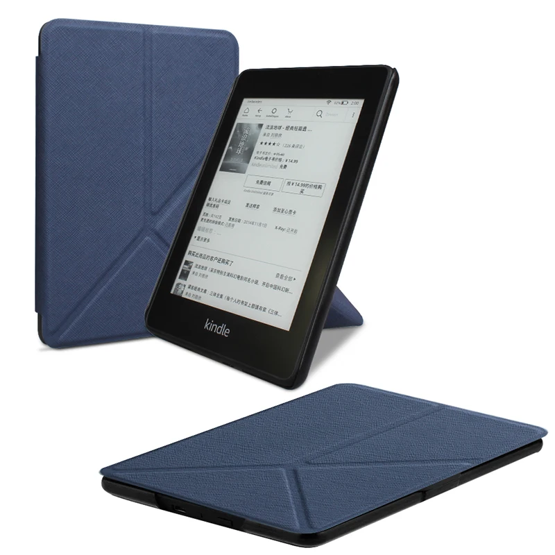 Tartaglia dla Kindle Paperwhite 5 M2L3EK 11. generacji 6.8 cala PU skórzany pokrowiec rękaw czytaj z funkcją automatycznego uśpienia Kindle Smart Case_voghion.com
