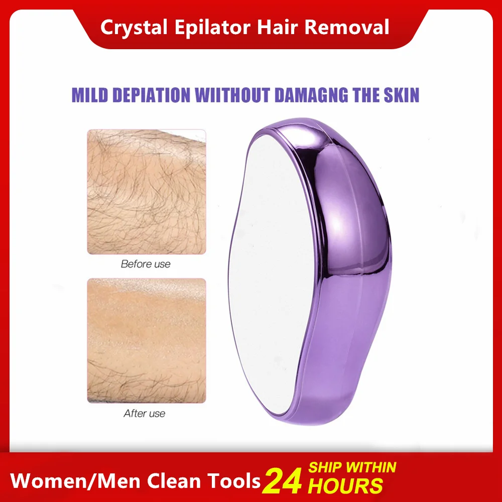 WomenMenCrystalEpilatorHairRemovalCrystalPainlessDepilatoryGum