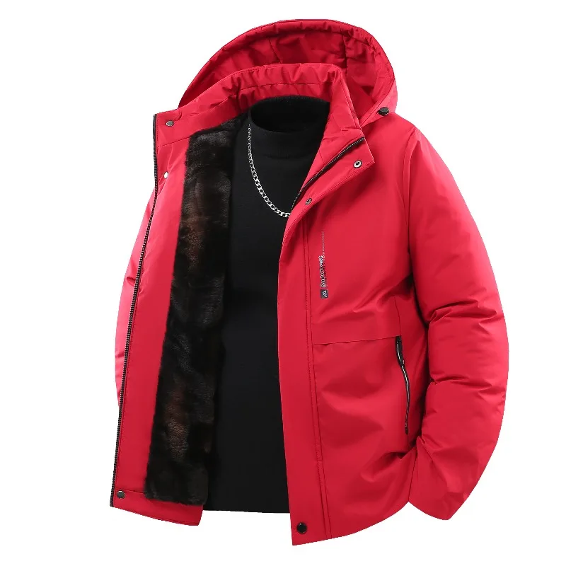 Cotton Windproof Warm Fishing Jacket for Winter Outdoor Leisure