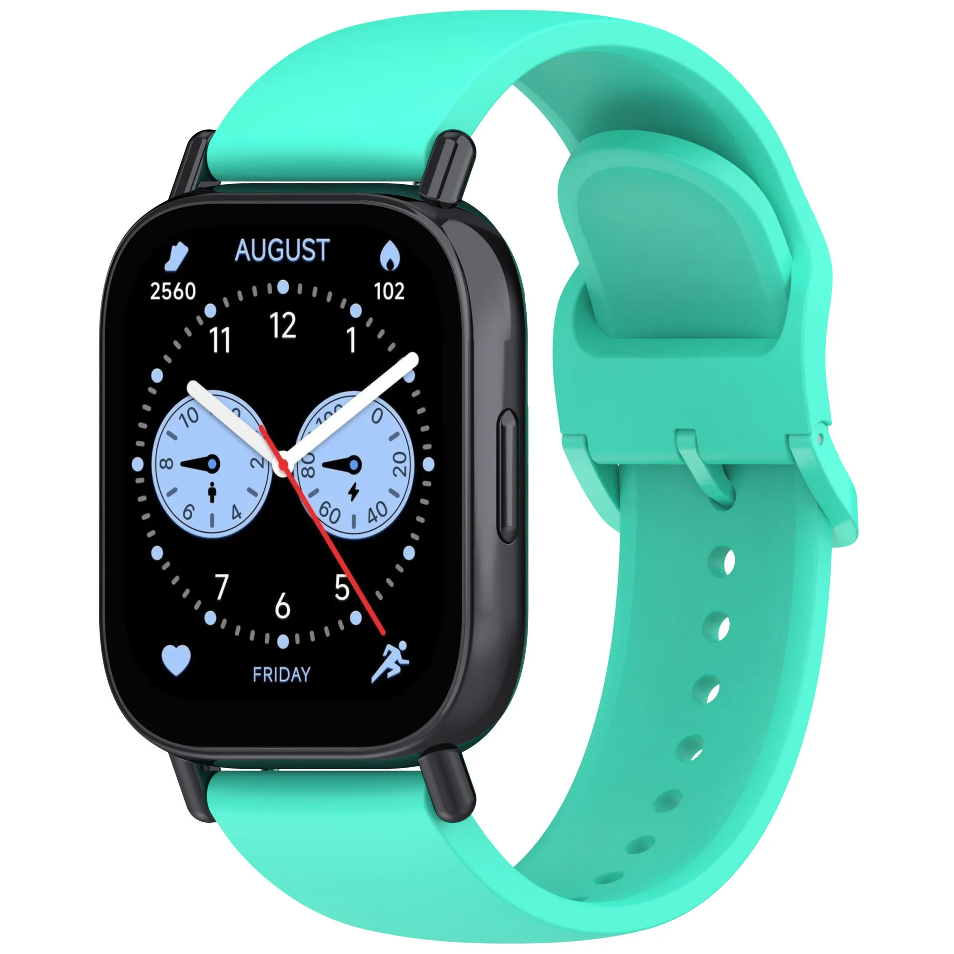 Silicone Sport Strap for Smartwatch - 22mm Premium Accessory Band