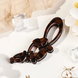 Leopard Butterfly Hair Clip - Stylish Hair Claw Accessory (1 Leopard brown)