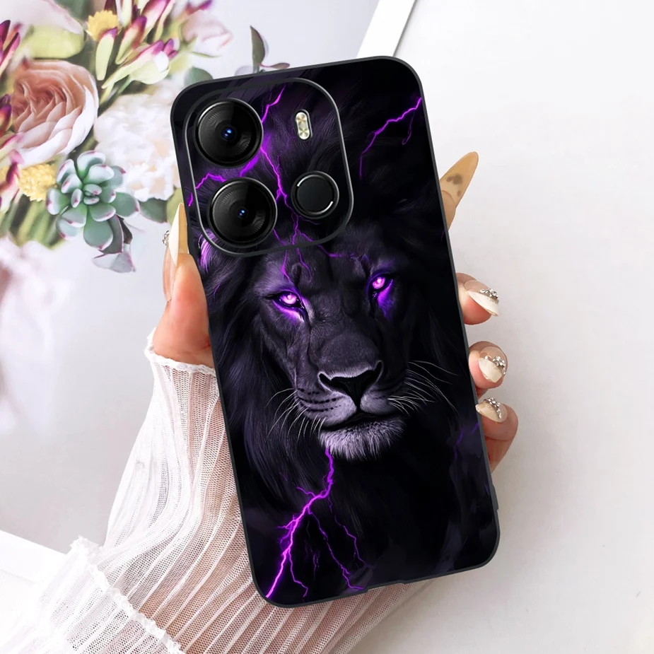 Cool Dragon Painted Soft Silicone Phone Case - Enhanced Protection Back Cover Bags