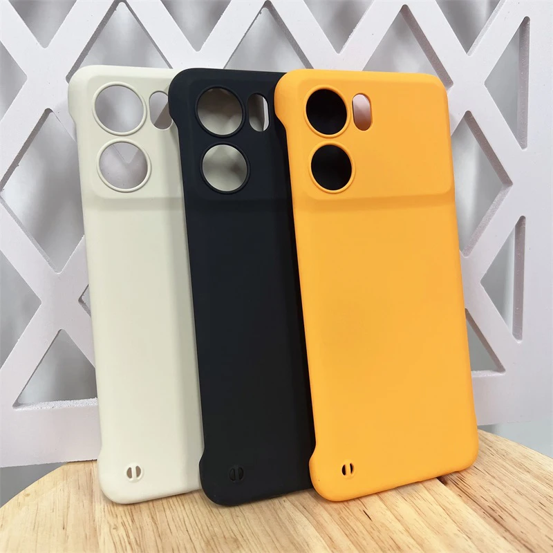 Candy Color Frameless Matte Case For Oppo K10 K9 Pro K9x 5G Slim Hard PC Shockproof Bumper Cover_voghion.com