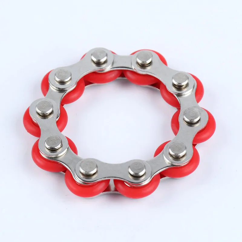 Anti Stress Toy For Kids/Adult/Student Bike Chain Fidget Spinner Bracelet For Autism and ADHD Fidget Toy