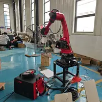 Six-Axis Automatic CNC Robotic Arm Fiber Laser Welding Machine Raytools Raycus MAX Generator 2