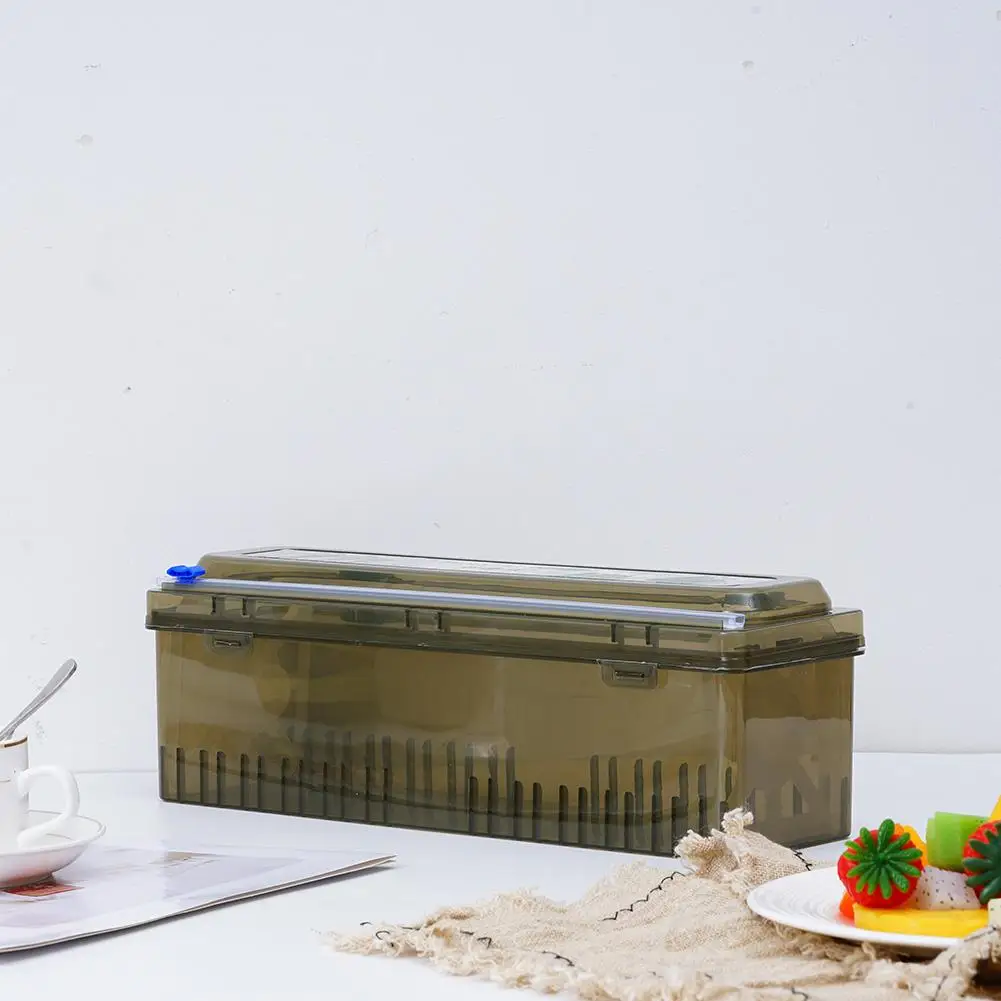 Plastic Food Cling Wrap Dispensers Foil Holder Kitchen Storage Accessories Utensils Aluminum Foil and Film Dispenser