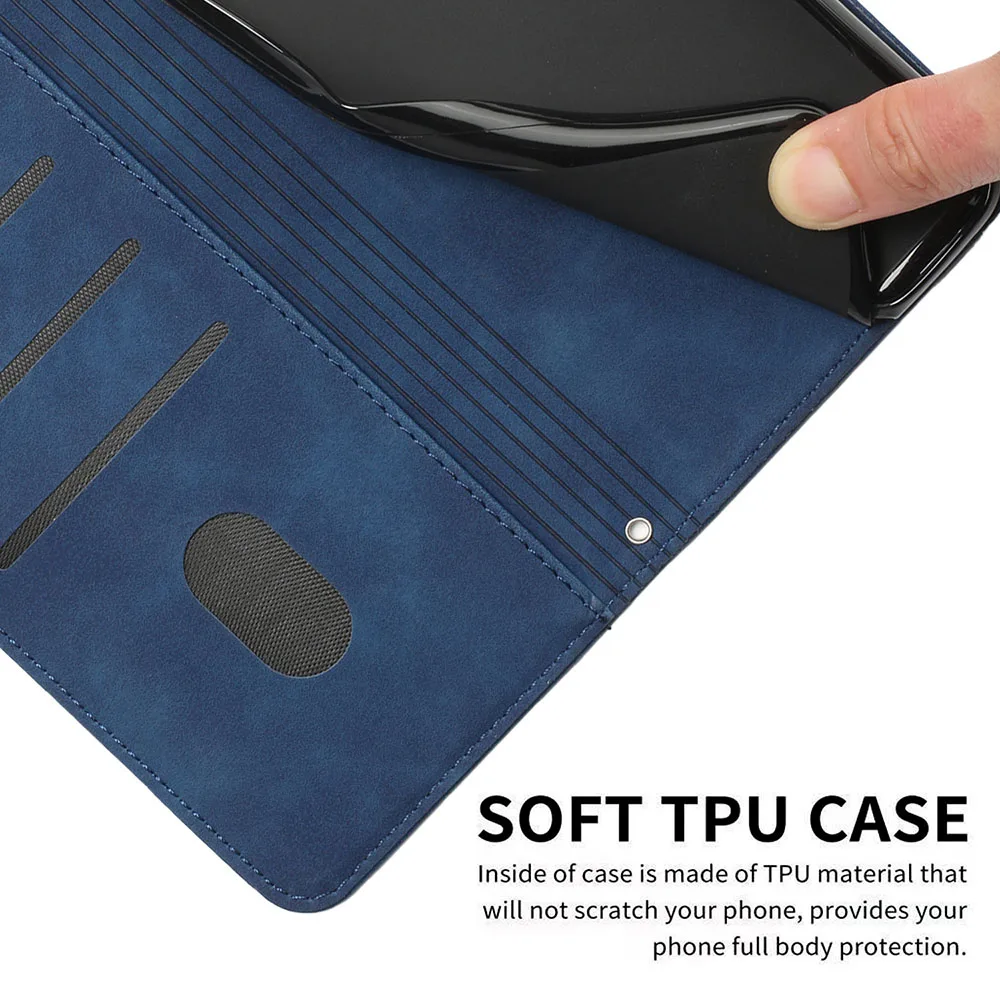 Leather Wallet Flip Phone Case - Elegant Design, Superior Protection