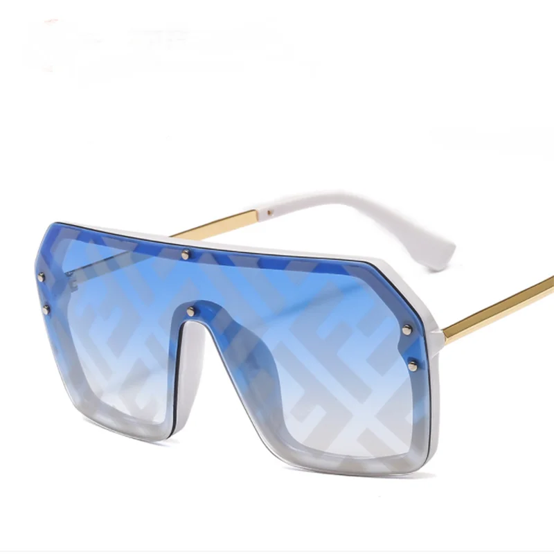 2022 Stylish conjoined rectangular sunglasses for women Designer glasses are suitable both men and Low price wholesale |