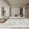 Modern High-grade Gray Large Area Carpets Living Room Decoration Carpet Washable Rugs for Bedroom Home Decor Mat Lounge Rug 5