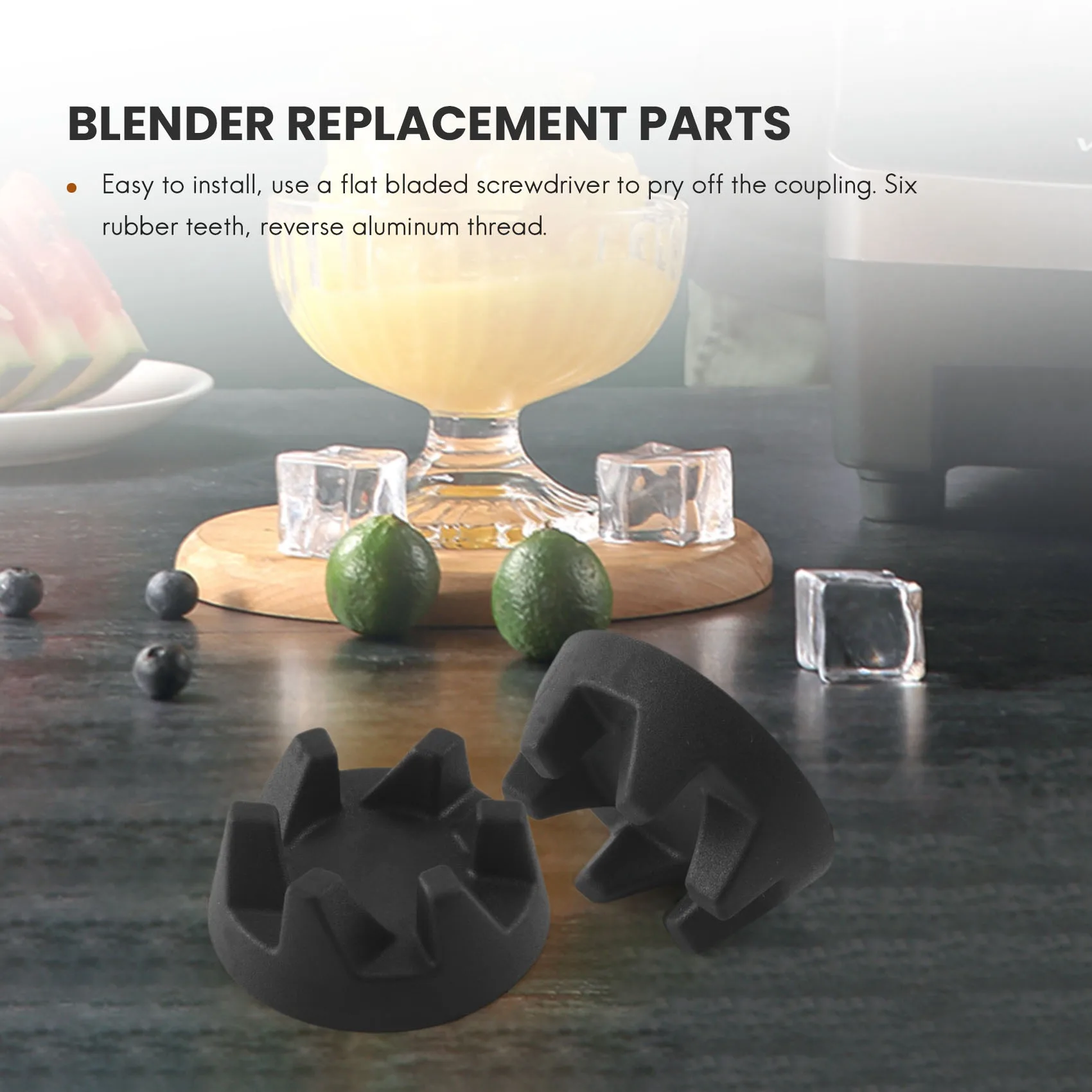 AD-9704230 Blender Coupler with Spanner Kit Replacement Parts Compatible  with Kitchen-Aid KSB5WH KSB5 KSB3 Driver (5 Pcs) - AliExpress