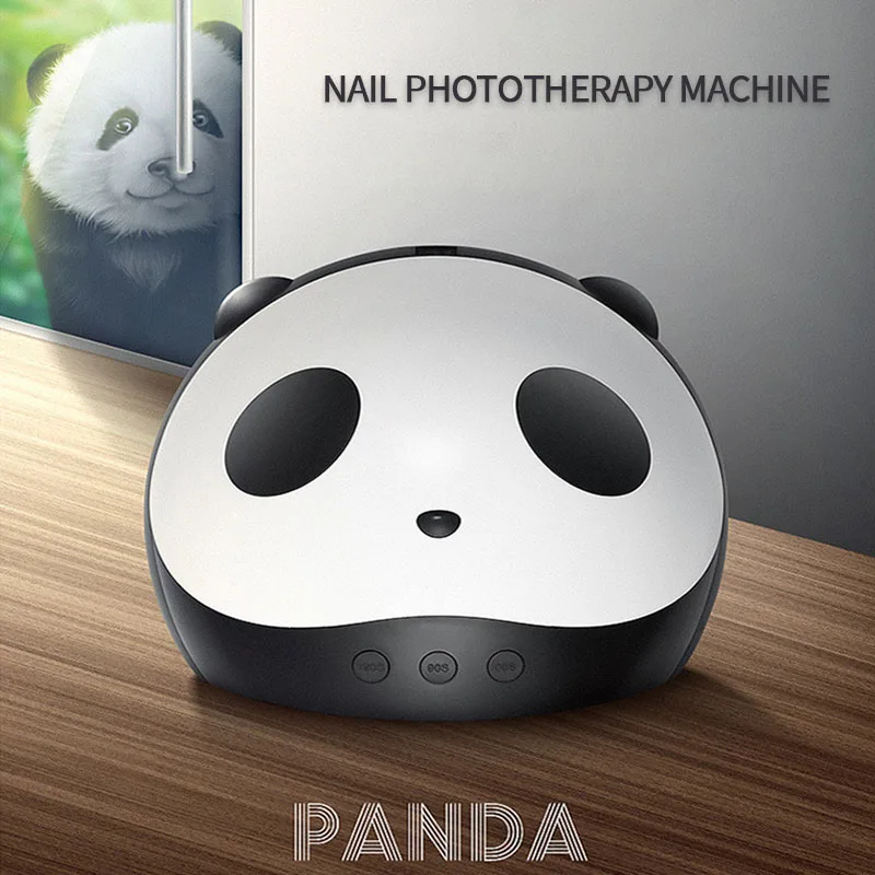 LINMANDA Panda 12 UV LEDs Gel Nail Polish Dryer Lamp 36W Nail Phototherapy Machine Professional Manicure Tool Salon Equipment 3