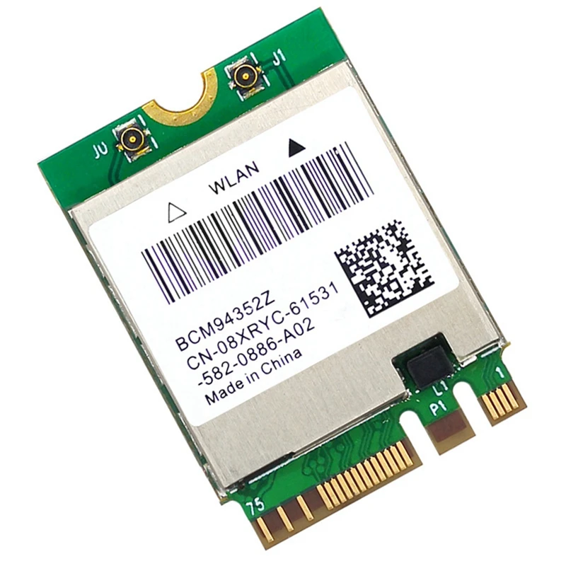 

Dual Band Wireless BCM94352Z WIFI Card NGFF M.2 Wireless Card 1200Mbps Bluetooth4.0 NGFF 802.11Ac Wlan Adapter DW1560