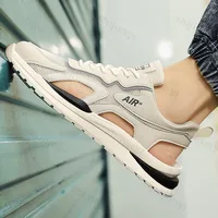Sandales De sport pour hommes, chaussures De plage en maille respirante, baskets d'extérieur antidérapantes, chaussures De loisir à la mode, sandales De luxe Zapatillas De Hombre 1