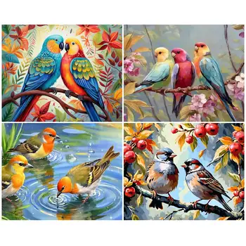 Bird Paint By Numbers Kit 1