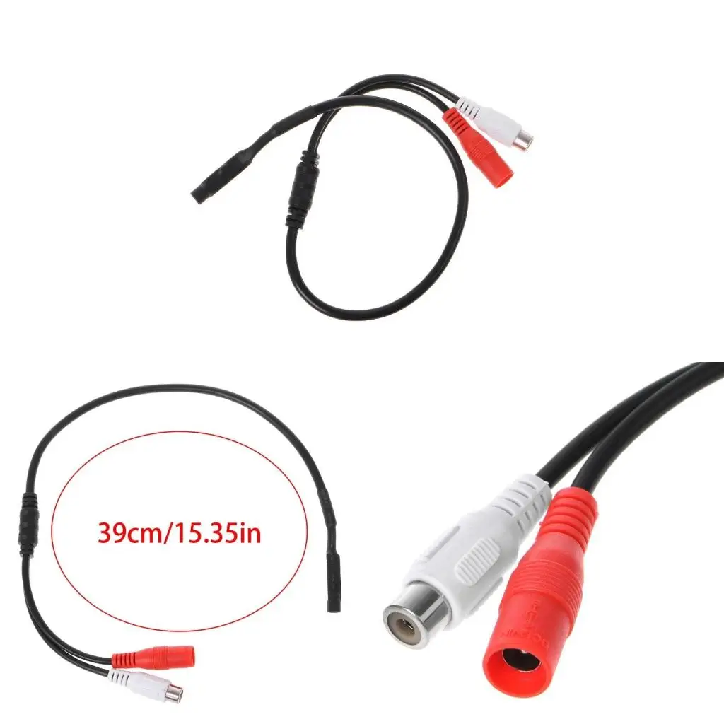 Microfono pickup per monitoraggio HiFi per DVR per monitor sicurezza CCTV