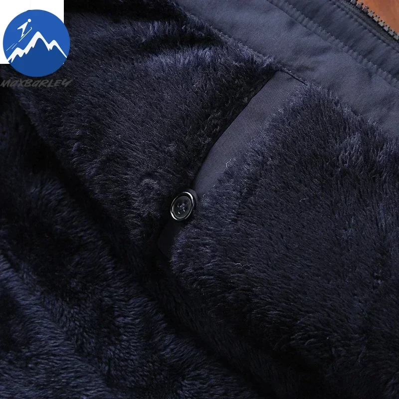 COMXZ Gorpcore Fleece Jacket Warm Cold Proof Outdoor Snow Ski Traveling Cotton Padded Jackets Hooded Solid Color Jackets for Man