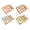 Wooden Sudoku Game Board Math Toy Family Game Number Thinking Game Jiugongge 1