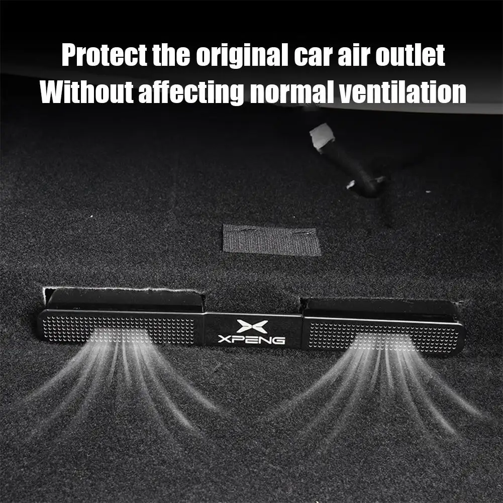 For Xpeng G6 Under Seat Air Conditioning Vents Dust Protection Covers Vents Protective Frame Interior Car Accessories