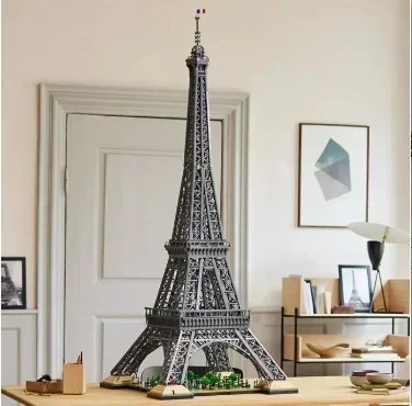 10001Pcs Tower Bulding Blocks 1.5M Compatibile 10307 High Model Bricks Architettura Di Parigi Per Regali Di Compleanno Per Bambini Giocattoli