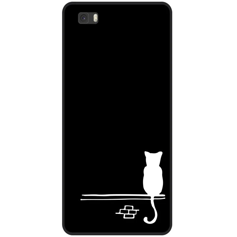Sleek TPU Soft Cover Silicone Case for Huawei P8 Lite - Premium Protection Coque