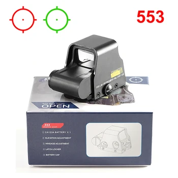 553 Holographic Sight Red Dot Sight Green Red Dot Sight Optics Reflex Riflescope Hunting Scopes Fit 20mm Rails 3
