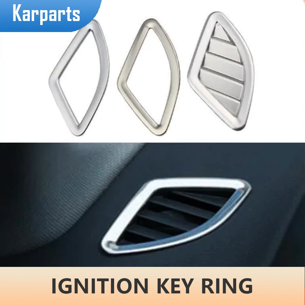 

2Pcs/set Car Front Air Conditioning AC Vent Outlet Cover Trim Decoration Sticker for BMW X1 F48 2016 - 2020 Accessories