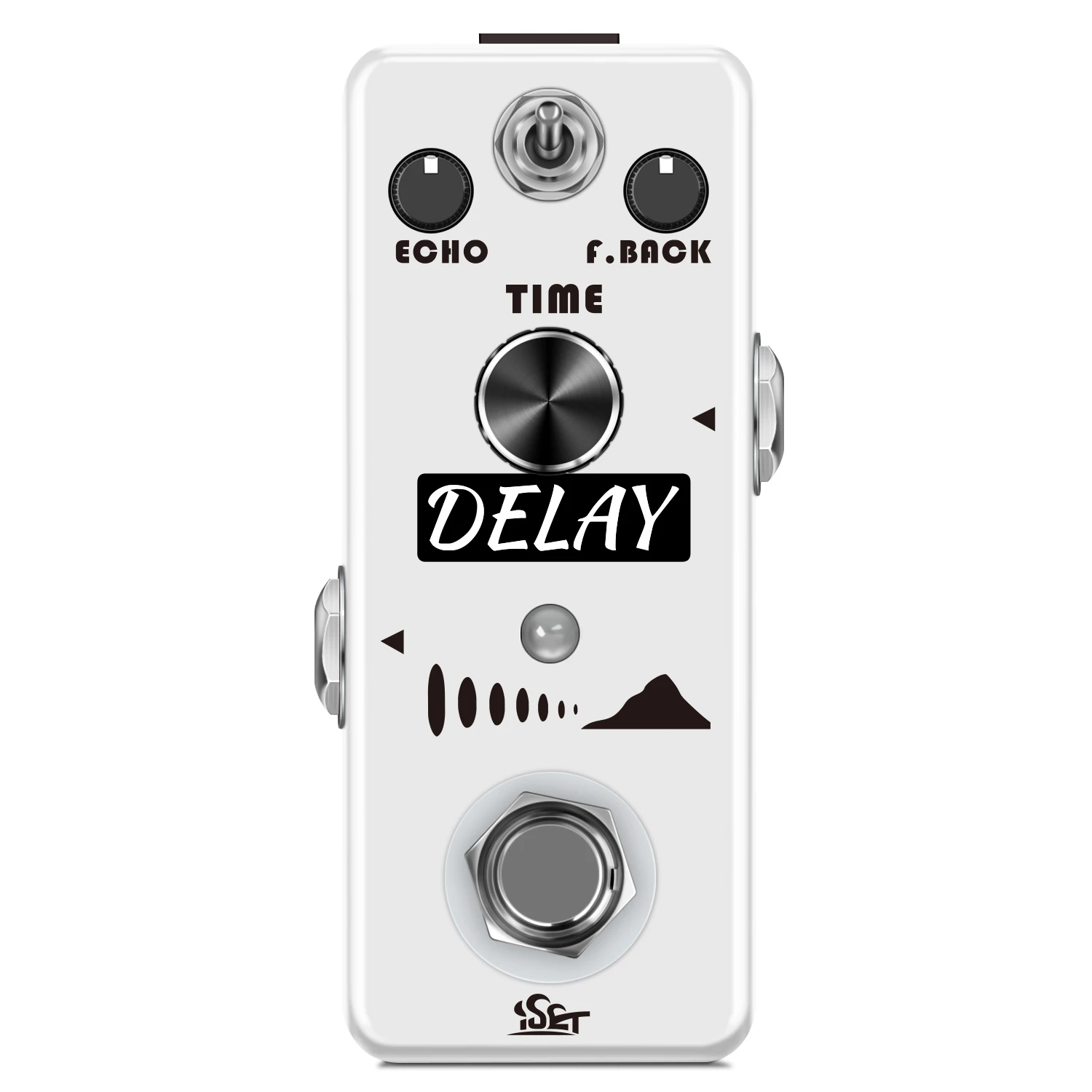 ISET DL-03 Analog Delay Effect Pedal Guitar Pure Delay For Electric Guitar Bass True Bypass