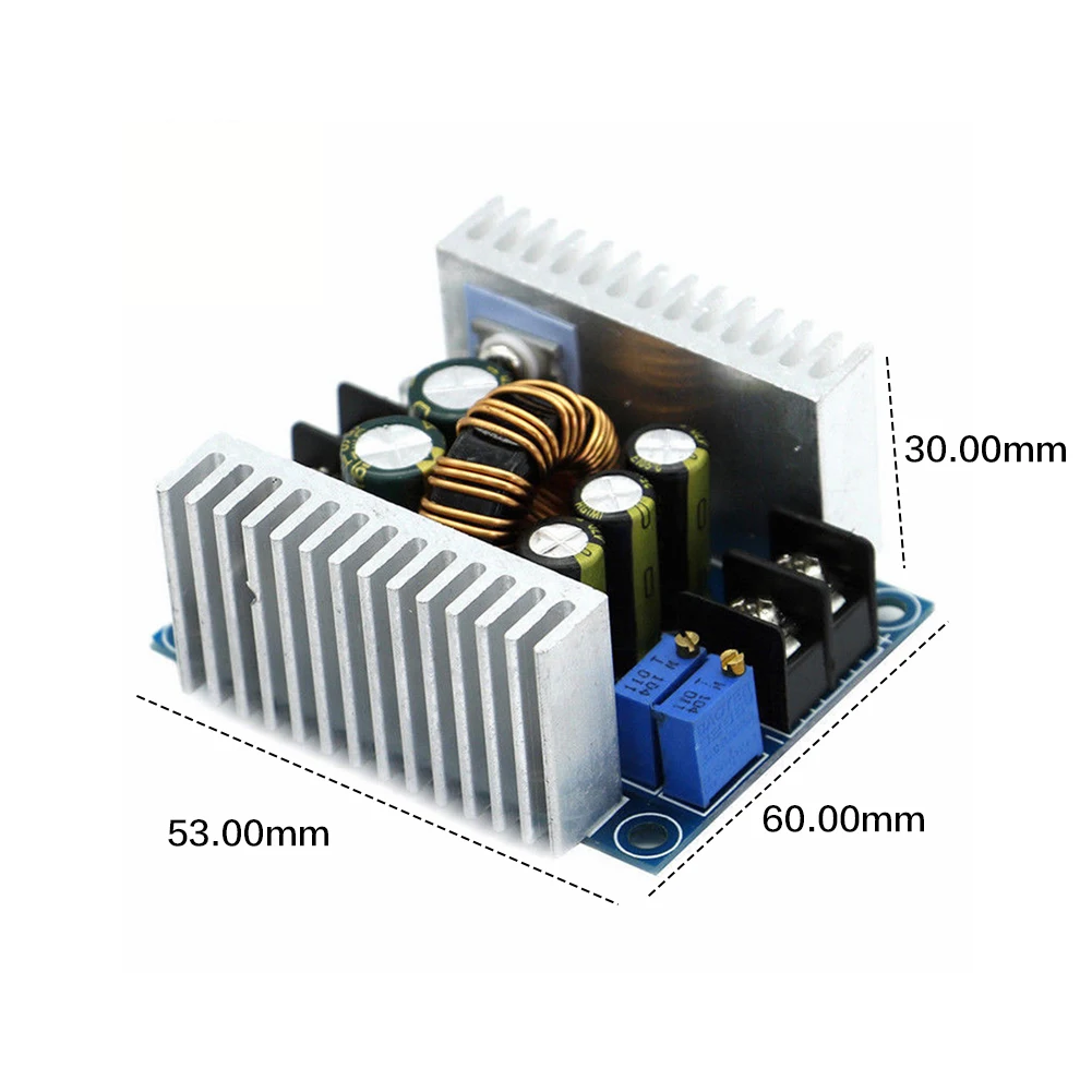 DC 300W 20A CC CV Voltage Buck Module Constant Current Adjustable Current Source Module DC 6-40V To 1.2-35V Step Down Module