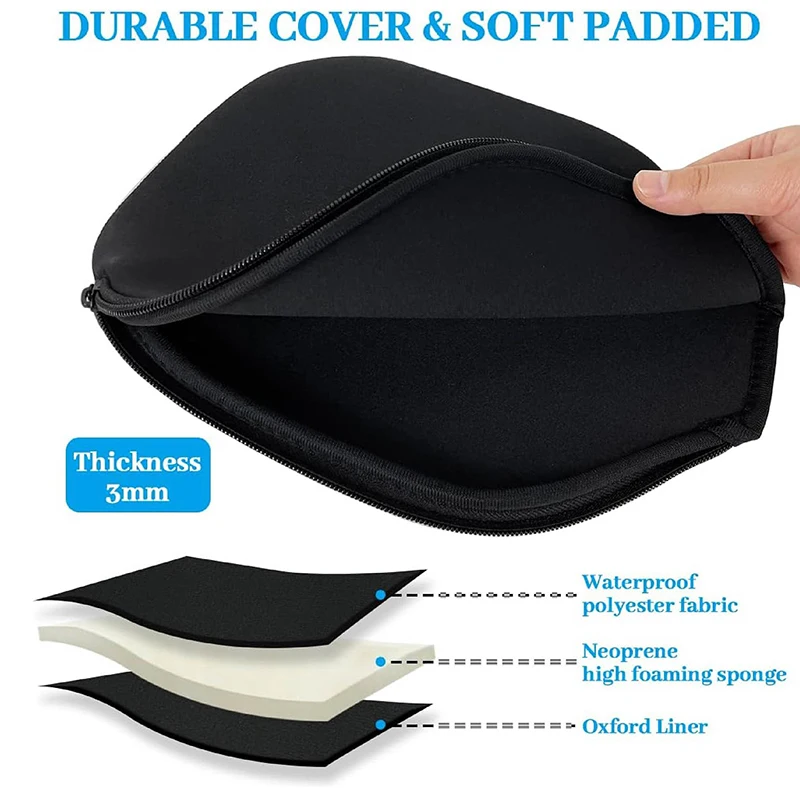 Pickleball Paddle Covers Pickleball Racket Sleeve Protector Bag Table Tennis Paddle Case Neoprene Pickleball Paddle Cover Case For Practice Training