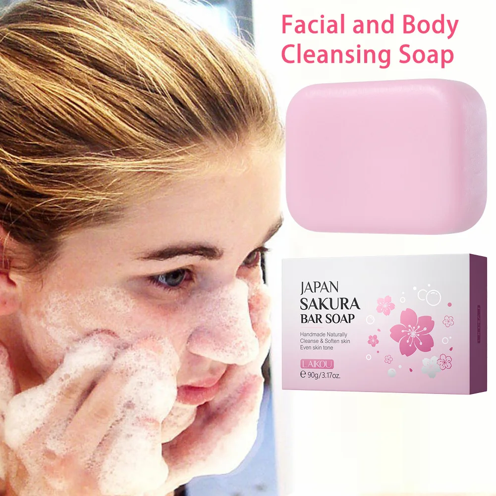 Facial Body Whitening Soap 90g Turmeric Soap Handmade Soap Kojic Acid Soap