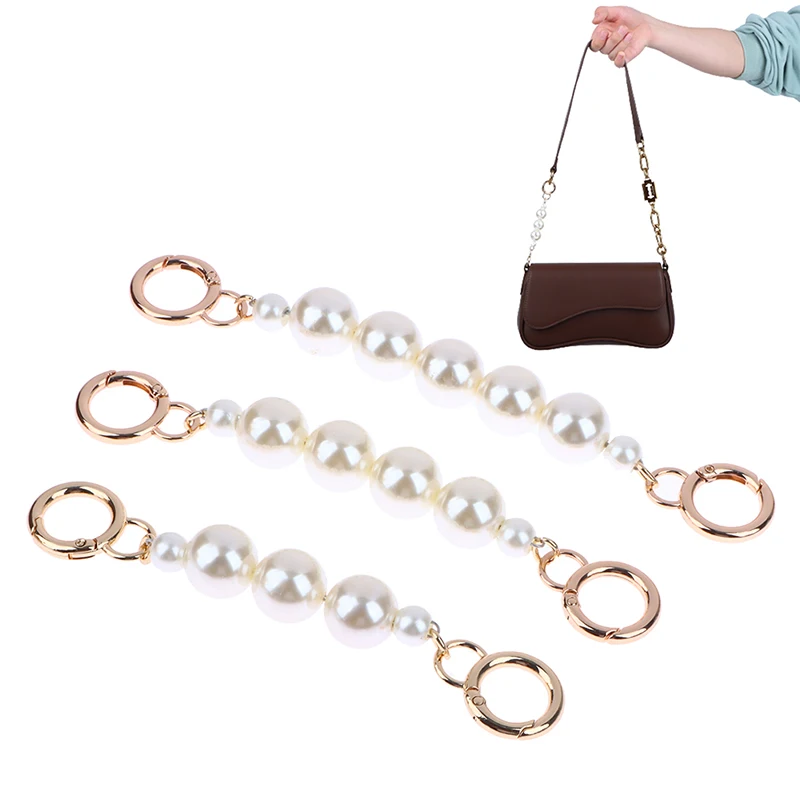 1pc Pearl Purse Chain Strap Extender For Cross-body Shoulder Bag Handbag  Diy Purse Replacement Charms Bag Accessories - Bag Parts & Accessories -  AliExpress