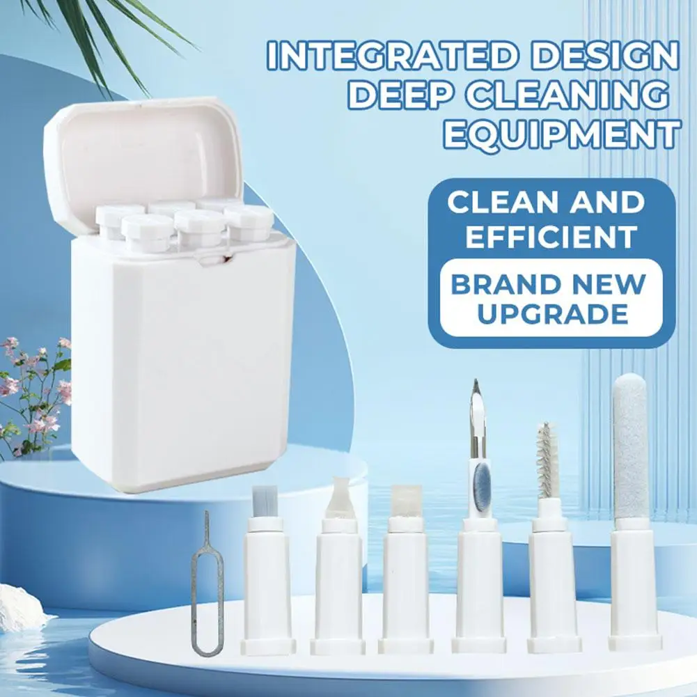 Earphone & Speaker Multi-Tool Cleaning Kit with Brush
