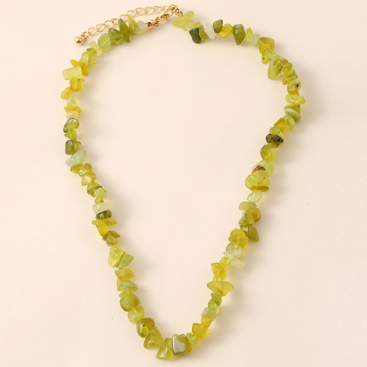 collares mujer colgantes tous joyería mujer Collar de piedras naturales semipreciosas para mujer, Gargantilla bohemia de grava verde, collar de joyas para mujer 2021|Collares cadena| - AliExpress